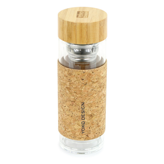 Yoko Design termoska se sítkem na čaj Natural’Tea 350ml