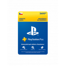 ESD CZ - PlayStation Store el. peněženka - 2600 Kč