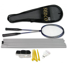 Sedco badmintonová sada + síť B229, 3186 Sedco badmintonová sada + síť B229, 3186