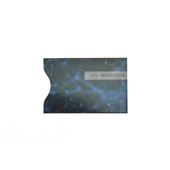 RFID ochranný obal na kartu - Modrý