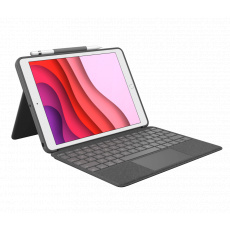 Logitech Combo Touch, GRAPHITE, UK INTN pro iPad (7., 8. a 9. gen.)
