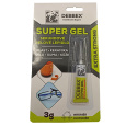 lepidlo vteřinové gelové 3g DEBBEX SUPER GEL