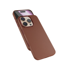 Epico Mag+ kožený kryt iPhone 16 Pro - hnědá Epico Mag+ kožený kryt iPhone 16 Pro - hnědá