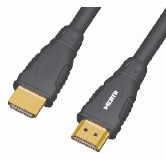 PremiumCord Kabel HDMI A - HDMI A M/M 3m,zlac.kon.