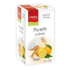 Apotheke čaj Pu-erh a citron 20x1,8g