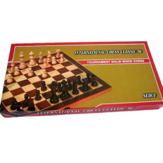 Šachy dřevěné EXTRA+backgammon