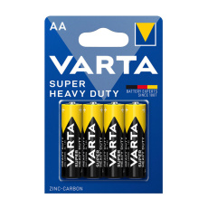 baterie tužková AA R6 Super Heavy Duty (4ks) VARTA