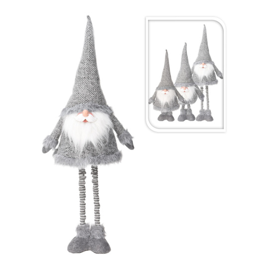 dekorace SANTA 112cm teleskopické nohy STŘ mix
