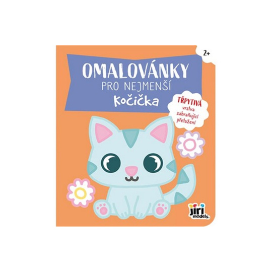 Kočička - Omalovánky pro nejmenší