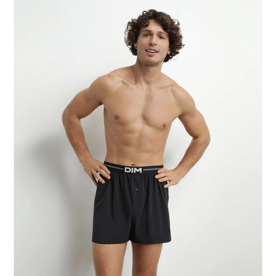 DIM ICONS LOOSE BOXER - Pánské volné boxerky - černá