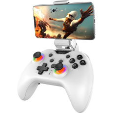 iPega 9111B Bluetooth RGB Gamepad pro Android/iOS/PS3/PS4/PC/N-Switch White iPega 9111B Bluetooth RGB Gamepad pro Android/iOS/PS3/PS4/PC/N-Switch White