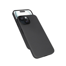 Epico Mag+ kožený kryt iPhone 15 Plus - černá Epico Mag+ kožený kryt iPhone 15 Plus - černá