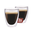 Maxxo coffee dvoustěnné termo sklenice 235 ml 2ks