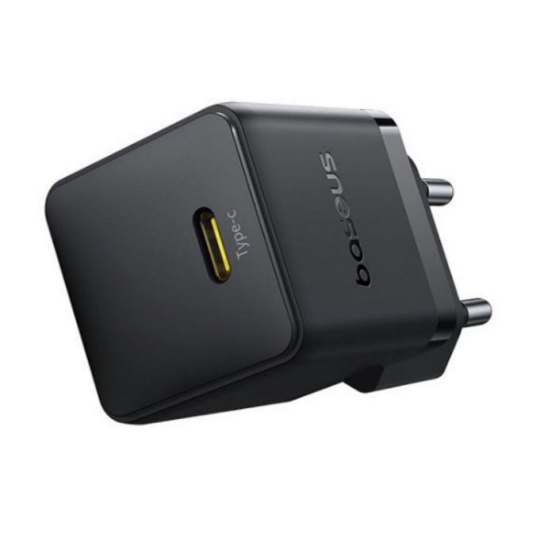 Baseus Rychlonabíječka do sítě Palm 30W USB-C PD QC 3.0 černá