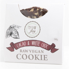 Cookie BIO kakao & bílá čokoláda My raw joy