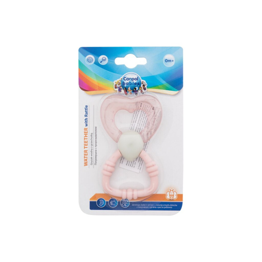 Canpol babies Water Teether Pink