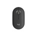 Logitech Pebble Mouse 2 M350s/Cestovní/Optická/4 000 DPI/Bezdrátová Bluetooth/Grafitová
