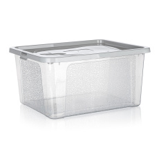 box úložný MULTIBOX 20l, 40x33x20cm, víko, klip, PH box úložný MULTIBOX 20l, 40x33x20cm, víko, klip, PH