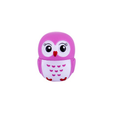 2K Lovely Owl Raspberry
