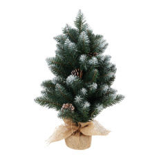 stromek vánoční v květníku 60cm PVC ZE stromek vánoční v květníku 60cm PVC ZE