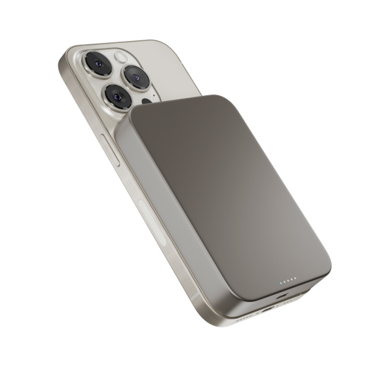 Epico Qi2 10000mAh Alu Mag+ PowerBanka EM71 -titan