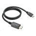 Kabel C-TECH DisplayPort/HDMI, 1m, černý