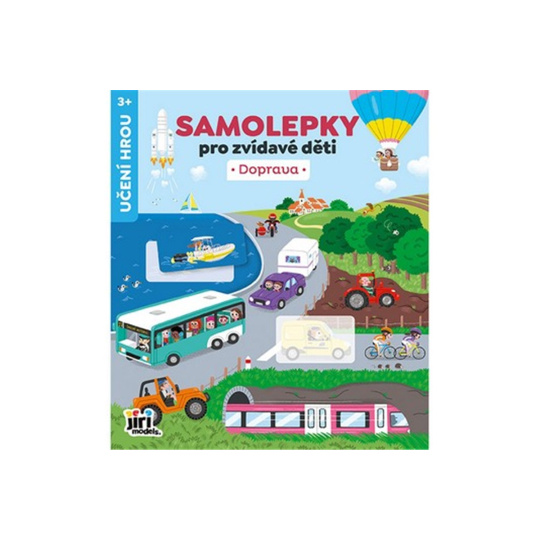 Doprava - Samolepky pro zvídavé děti