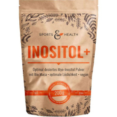 Sports & Health Inositol + Maca peruánská prášek, 200 g>