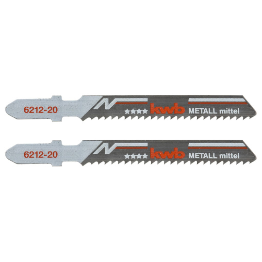 Pilové listy pro přímočaré pily 2JIG SAW BLADE JS,METAL,MEDIUM