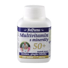 Medpharma Multivitamín s minerály 50+ 107tbl