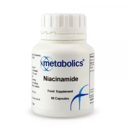 Vitamín B3 (niacín - niacínamid), 500 mg, 90 kapslí>