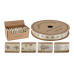 stuha 8mx1,2cm s potiskem polyester SL.KOST mix