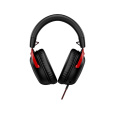 HP HyperX Cloud III/ANC/Jack/Drát/Černá-červená