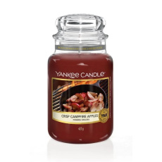 svíčka vonná sklo CRISP CAMPFIRE APPLES 623g (hoří 150hod)