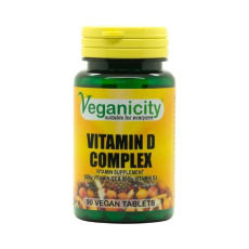 Veganicity Vitamin D komplex (1600iu) 90 vegan tablet>