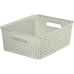 box úložný RATTAN 35x30x13cm (M),"Y" STYLE, PH KRÉM