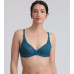 PLAYTEX FLOWER ELEGANCE RCS UNDERWIRE BRA - Dámská krajkovaná podprsenka s kosticí - modrá