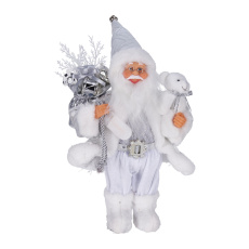 dekorace SANTA stojící 30cm LED STŘ dekorace SANTA stojící 30cm LED STŘ