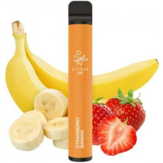 Elf Bar 600 jednorázová e-cigareta 550mAh Strawberry Banana 10mg 1ks