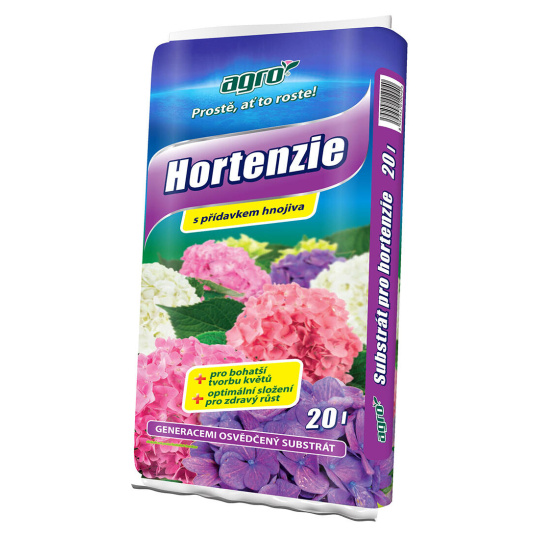 substrát pro hortenzie 20l AGRO