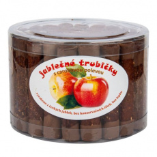 Jablečné trubičky s čokoládou DIA 43ks