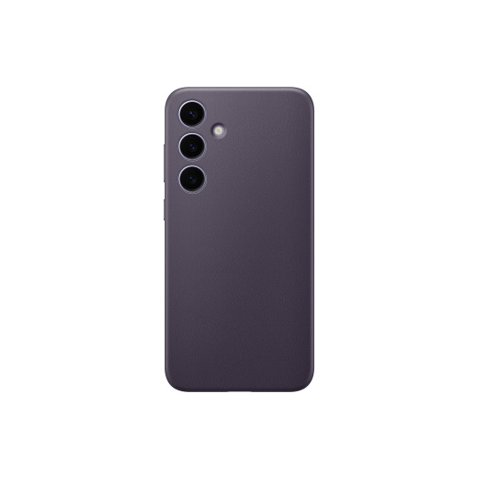 Samsung Zadní kryt z veganské kůže S24+ Dark Violet