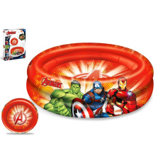 Dětský dvoukomorový bazén Avengers 100 cm