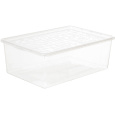 box na obuv 9,5l, 38,5x25,7x13,3cm s víkem PH TRA
