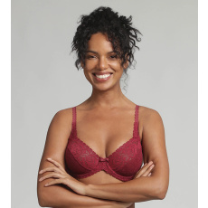 PLAYTEX FLOWER ELEGANCE RCS UNDERWIRE BRA - Dámská krajkovaná podprsenka s kosticí - tmavě červená
