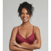 PLAYTEX FLOWER ELEGANCE RCS UNDERWIRE BRA - Dámská krajkovaná podprsenka s kosticí - tmavě červená