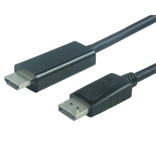 PremiumCord DisplayPort na HDMI kabel 3m M/M