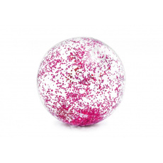 Nafukovací plážový míč INTEX 58070 Glitter Transp. 71 cm