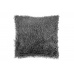 Luxusní povlak na polštářek s dlouhým vlasem 40x40 - Tmavě šedý