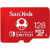 SanDisk Ninendo Switch/micro SDXC/128GB/100MBps/UHS-I U3 / Class 10/Červená